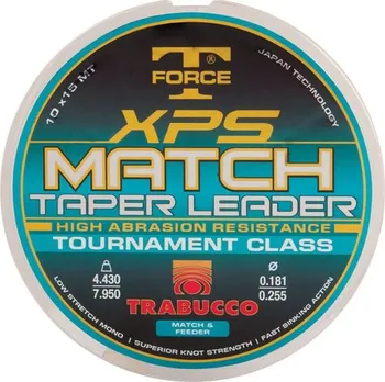 Trabucco TF XPS Match Taper Leader 0,165 - 0,221 mm/10 x 15 m