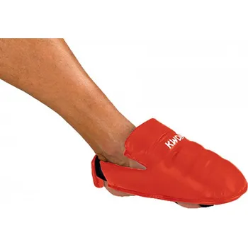 KWON Chránič nártu na karate KWON červený - velikost: XL - Prodloužená možnost vrácení zboží do 60 dní.