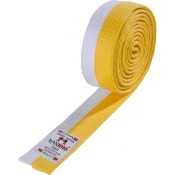 Pásek na kimono DANRHO Pásek ke kimonu DANRHO bílo-žlutý - velikost: 300 - Prodloužená možnost vrácení zboží do 60 dní.