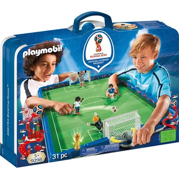 Stavebnice Playmobil Playmobil 9298 Přenosná fotbalová aréna FIFA World Cup Rusko 2018