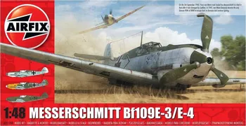 Plastikový model Airfix Messerschmitt Bf109E-3/E-4 1:48