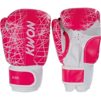 Boxerské rukavice KWON Dětské boxovací rukavice KWON NEON růžové - velikost: 6 oz. - Prodloužená možnost vrácení zboží do 60 dní.