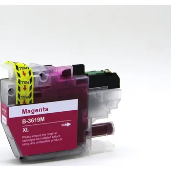 Inkoustová náplň pro Brother MFC J 3530 DW kompatibilní - barva purpurová - magenta