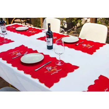 prostírání IDARY Vánoční prostírání - Santa Claus 85,5x38,5cm