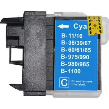 Kompatibilní cartridge s Brother LC-980C (Azurová)