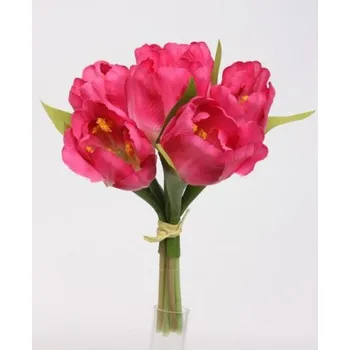 umělá květina Tulipán svazek, 20cm 110-0053/BT