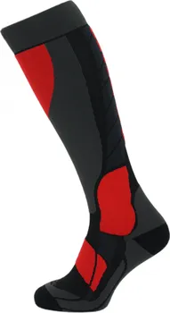 Pánské termo ponožky Blizzard Compress 120 ski socks černé/šedé/červené