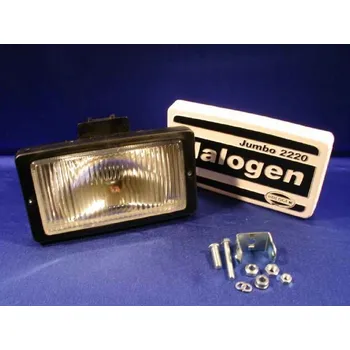 Přídavný světlomet obdelník Tangde, čirý