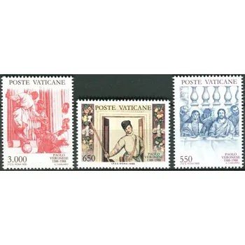 Poštovní známka (1988) MiNr. 949 - 951 ** - Vatikán - 400. výročí úmrtí Paola Veroneseho