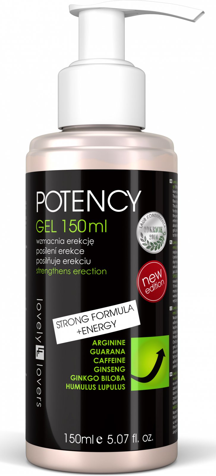 POTENCY Gel na podporu erekce 150ml