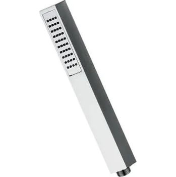 Sprchová hlavice CORNER Q, kovová ruční sprcha 1-polohová, chrom