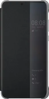 Pouzdro na mobilní telefon Huawei Original S-View pro Huawei Mate 20 černé