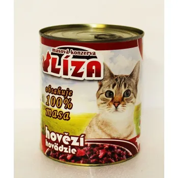 Krmivo pro kočku Sokol Falco LÍZA - hovězí 8 x 800 g