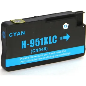 Inkoustová náplň pro HP Officejet Pro 276 dw kompatibilní - barva azurová - cyan