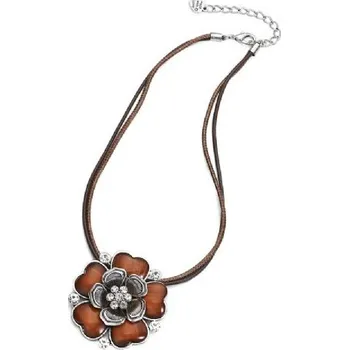 Náhrdelník Náhrdelník růže s krystaly Intrigue 56694