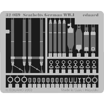 Plastikový model SET Seatbelts German WWI (1/32)