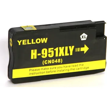 Inkoustová náplň pro HP Officejet Pro 8600 Premium kompatibilní - barva žlutá - yellow