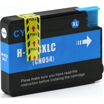 Kompatibilní cartridge s HP č. 933C XL (CN054AE) (Azurová)