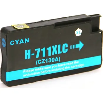 Kompatibilní cartridge s HP č. 711 (CZ130A) (Azurová)