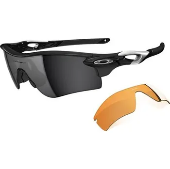 Sluneční brýle OAKLEY Radarlock (Polished Black/ Black Iridium & Persimmon)