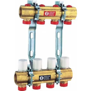 rozdělovač topení Giacomini R553Y030 rozdělovač-sběrač s regulačními armaturami 1" 1/4 x 18/10
