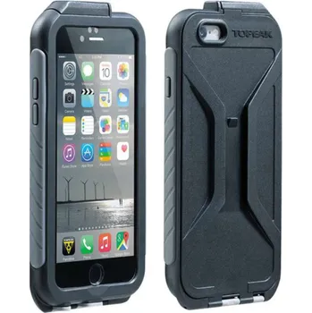 Pouzdro na mobilní telefon Topeak Weatherproof Ridecase pro iPhone 6/6s černé/šedé