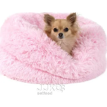 Pelíšek pro psa NATÁLIE růžová 60cm