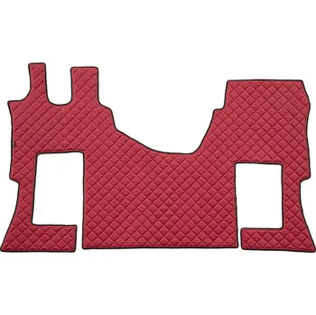 autokoberec Kožené koberce MB Actros MP4 automat, vzduchové sedačky, červené