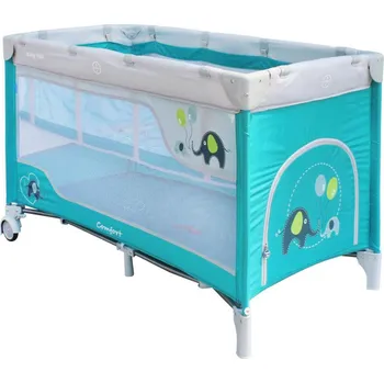 Baby Mix Dětská cestovní postýlka Sloni