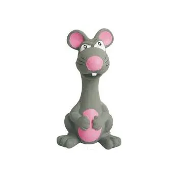 Juko Latexová hračka se skutečným zvukem-Zvíře šedé15cm