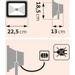 Reflektor LED, 2600lm