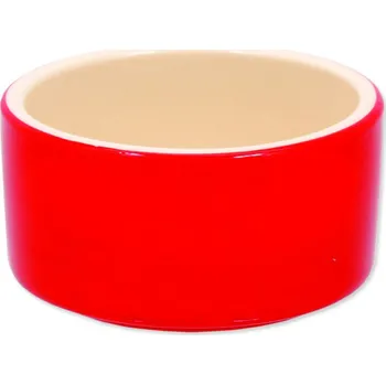 miska pro malé zvíře Small Animals Miska SMALL ANIMAL keramická pro králíky 10cm - červená