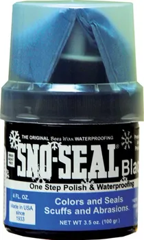 Přípravek pro údržbu obuvi Atsko Sno-Seal vosková impregnace 100 g Black