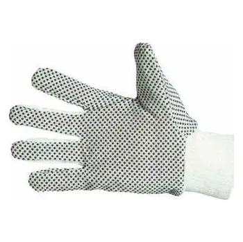 Pracovní rukavice Bavlněné rukavice s PVC terčíky, velikost 10 CERVA GROUP a. s. OSPREY