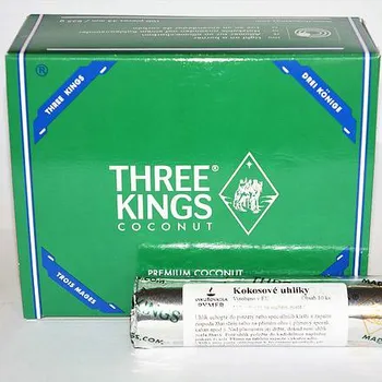 Vonná tyčinka KRABICE Three Kings, kokosové uhlíky ( 10 válců v krabici )