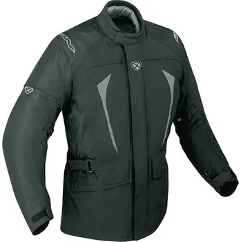 Moto bunda MYSTERIOUS E4043H - pánská černá textilní moto bunda IXON - M