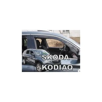 Plexi ofuk oken Deflektory (ofuky) bočních oken Škoda Kodiaq 5dv. -- od roku výroby 2016- kouřové provedení (na přední okna) SLEVA 8%