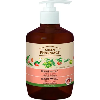 Mýdlo GREEN PHARMACY tekuté mýdlo olivy a goji 460ml