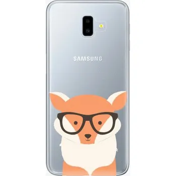 Pouzdro na mobilní telefon iSaprio Orange Fox pro Samsung Galaxy J6+
