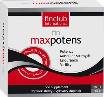 Přírodní produkt Finclub Maxpotens 60 tbl.