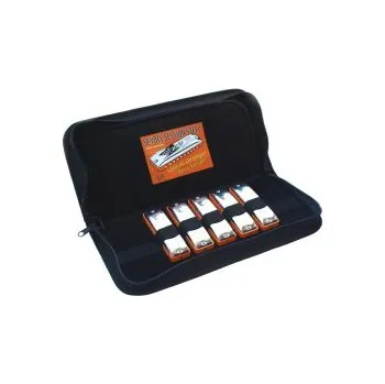 Foukací harmonika C.A. Seydel Sohne Sada Session Steel 5 + pouzdro na 14 harmonik zdarma 33051140