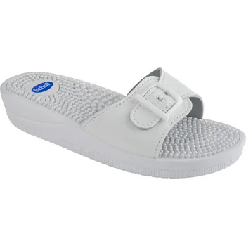 Dámské pantofle Scholl Fitness New Massage 2018 bílé, 37