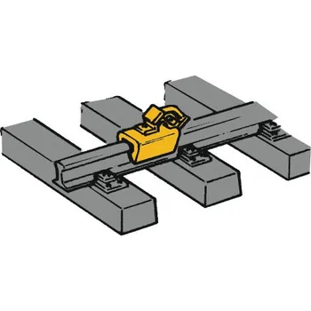 Modelová železnice Kolejové zarážky "čuby" H0 12 ks - Roco 40004