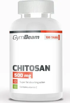 Spalovač tuku GymBeam Chitosan 120 tbl.