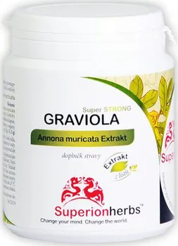 Přírodní produkt Superionherbs Graviola Extrakt z listů 90 cps.