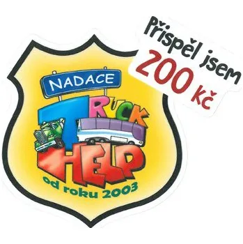 Samolepka Truck HELP 200