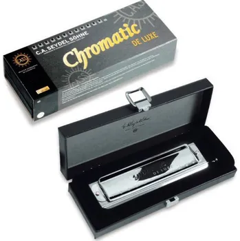 Foukací harmonika Chromatic De Luxe - G