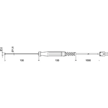 Greisinger GOF 500 - povrchový snímač
