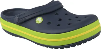 Pánské pantofle Crocs Crocband Clog pánské tmavě modré/zelené