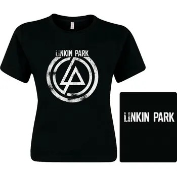Dámské tričko dámské triko Linkin Park - white logo